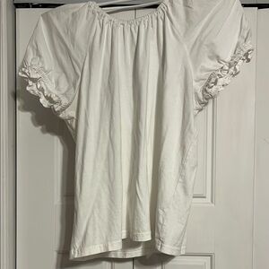 Elegant White Women's Top